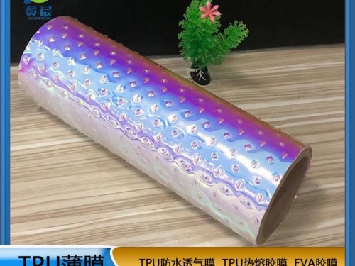 TPU薄膜炫彩膜彩虹膜 鐳射半圓型幻彩膜各種紋路生產(chǎn)廠(chǎng)家