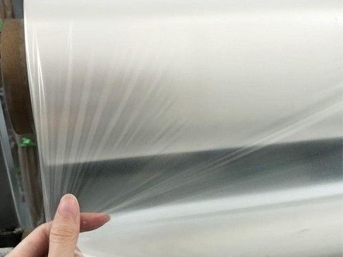 環(huán)保TPU半透明薄膜商標雨衣氣囊料醫療級磨砂聚氨酯廠(chǎng)家直供